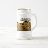 Husband's Rock-Solid White Beer Stein Bierpul (Voorkant rechts)