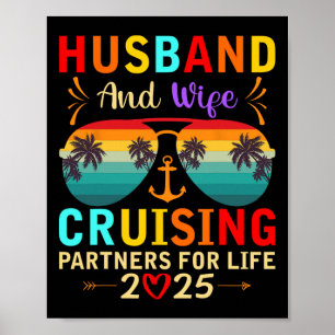 Husbynd-echtgenote cruise partners voor het leven  poster