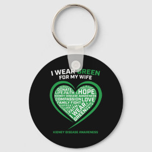 Husbynd Heren Cadeaus Vrouw Niertransplantatie Zie Sleutelhanger