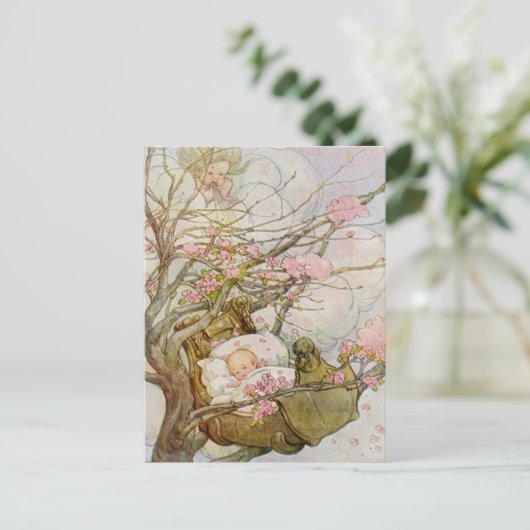 Hush-A-Dag-Baby Briefkaart (Staand voorkant)