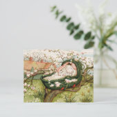 Hush A Dag Baby Briefkaart (Staand voorkant)