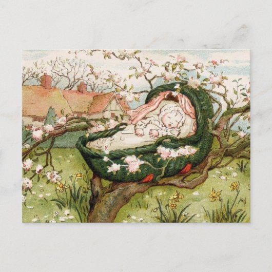 Hush A Dag Baby Briefkaart (Voorkant)