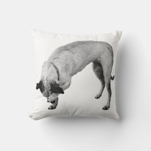 Hush-and-Grin Terrier Kussen