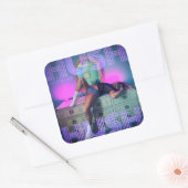 HUSH HUSH Hoesje Art Sticker (Envelop)