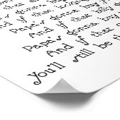 Hush Little Baby Poster (Hoek)