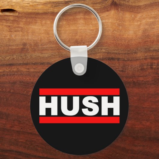 Hush Logo Sleutelhanger (Voorkant)