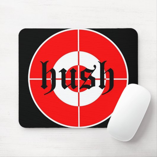 Hush Target Mousepad Muismat (Met muis)