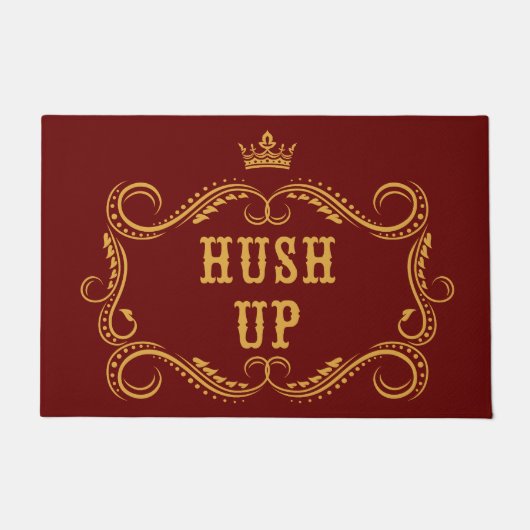 Hush up Fancy Land Slang Deurmat (Voorkant)