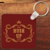 Hush up Fancy Land Slang Sleutelhanger (Achterkant)