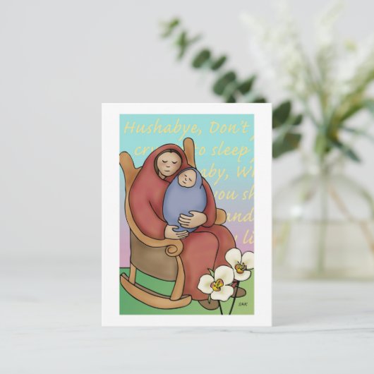 Hushabye Mama Briefkaart (Staand voorkant)