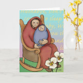 Hushabye Mama Kaart (Gele Bloem)