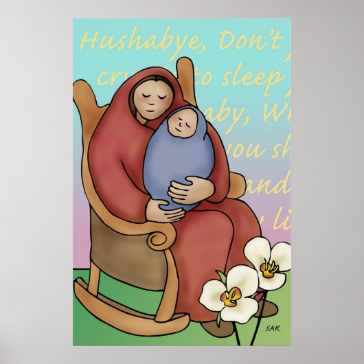 Hushabye Mama Poster (Voorkant)
