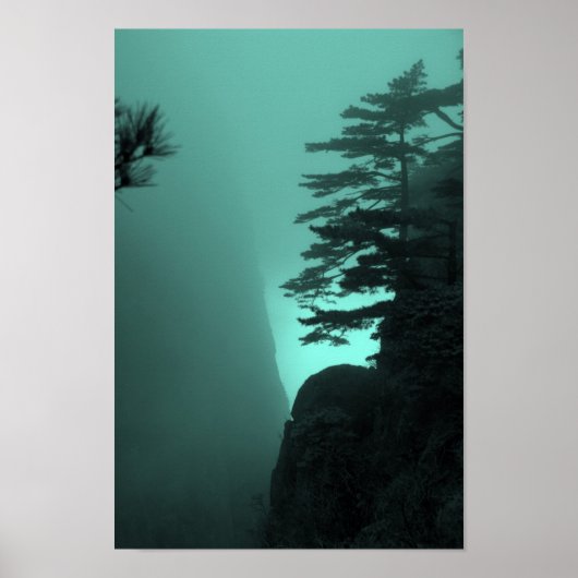 Hushan Mountains Poster (Voorkant)