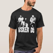 Husker Du - Het witte stencil T-shirt (Voorkant)