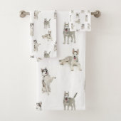 HUSKIES BAD HANDDOEK (Insitu)