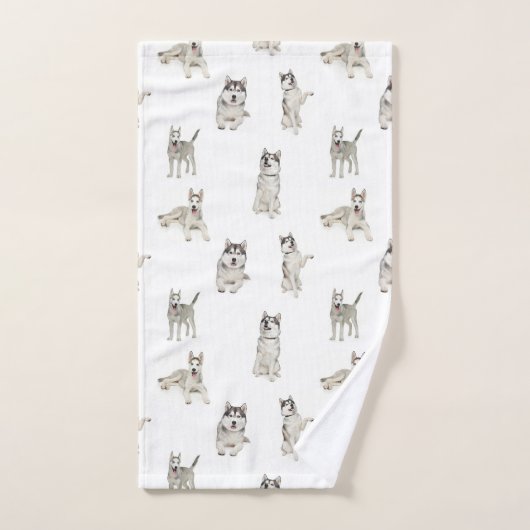 HUSKIES BAD HANDDOEK (Handdoek)