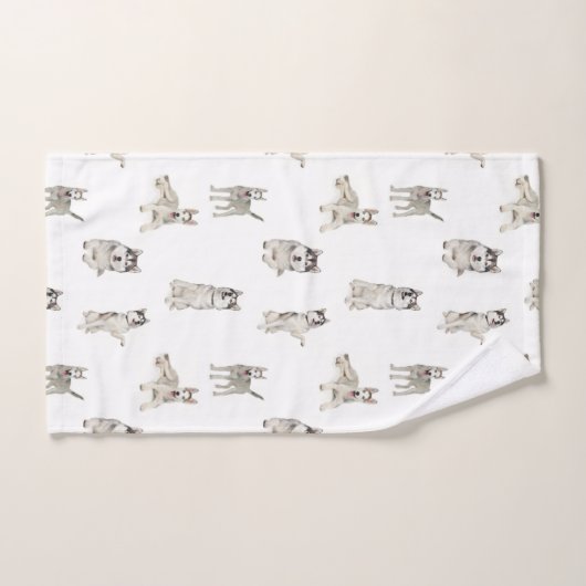 HUSKIES BAD HANDDOEK (Handdoek)