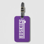 Huskies Bagagelabel (Voorkant (verticaal))