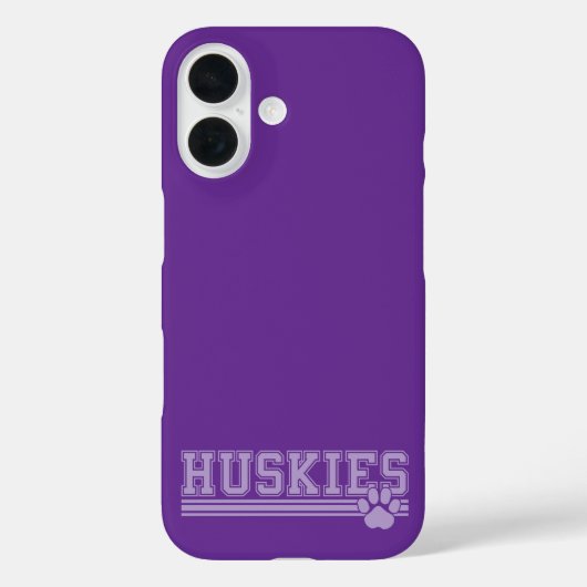 Huskies Case-Mate iPhone Case (Achterkant)