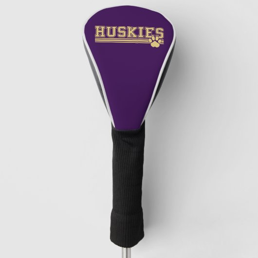 Huskies Club Golfheadcover (Voorkant)