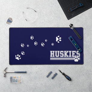 Huskies Desk Mat