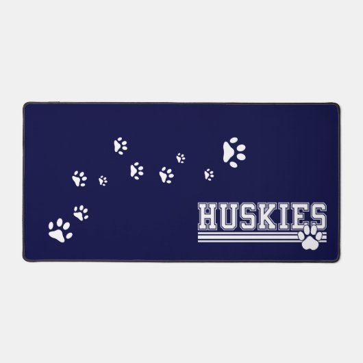 Huskies Desk Mat (Voorkant)