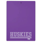 Huskies Klembord (Achterkant)