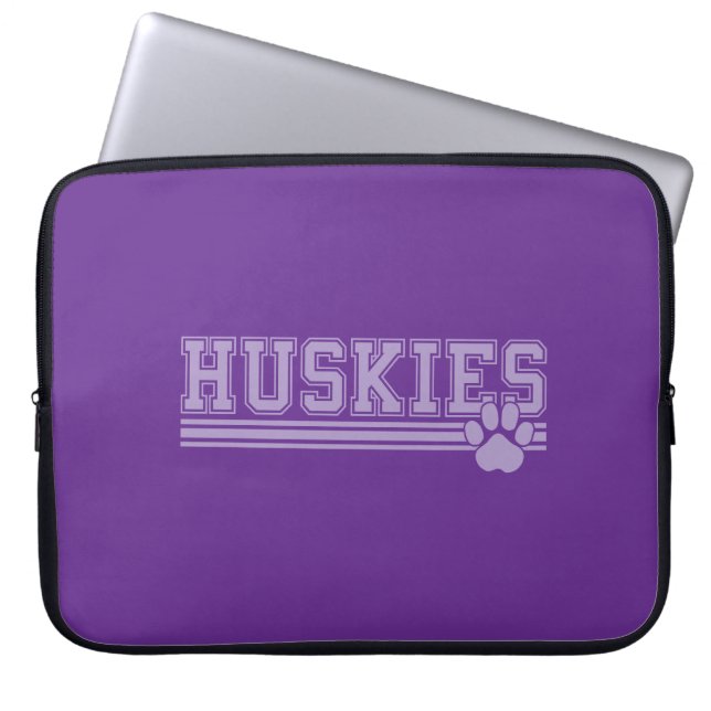 Huskies Laptop Sleeve (Voorkant)