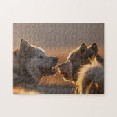 Huskies Legpuzzel (Horizontaal)