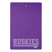 Huskies Mini Klembord (Achterkant)