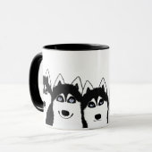 Huskies Mok (Voorkant links)