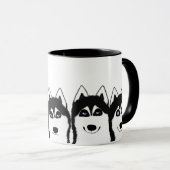 Huskies Mok (Voorkant rechts)