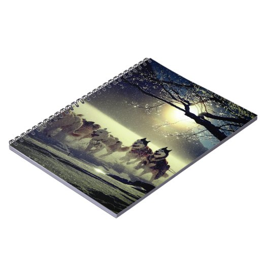 Huskies Notitieboek (Linkerzijde)