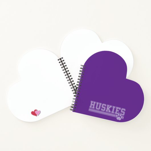 Huskies-Notitieboek Notitieboek (Binnen)
