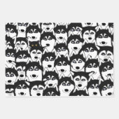 Huskies Papieren pakbladen Inpakpapier Vel (Voorkant 2)