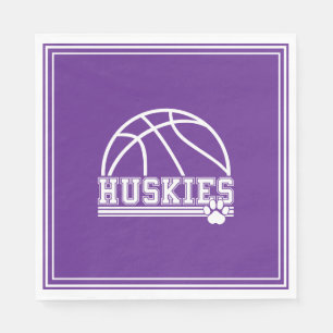 Huskies Papieren Servetten