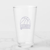 Huskies Paw Beer Glas (Achterkant)