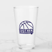 Huskies Paw Beer Glas (Voorkant)