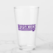 Huskies Paw Beer Glas (Voorkant)