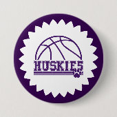 Huskies Pin Button (Voorkant)