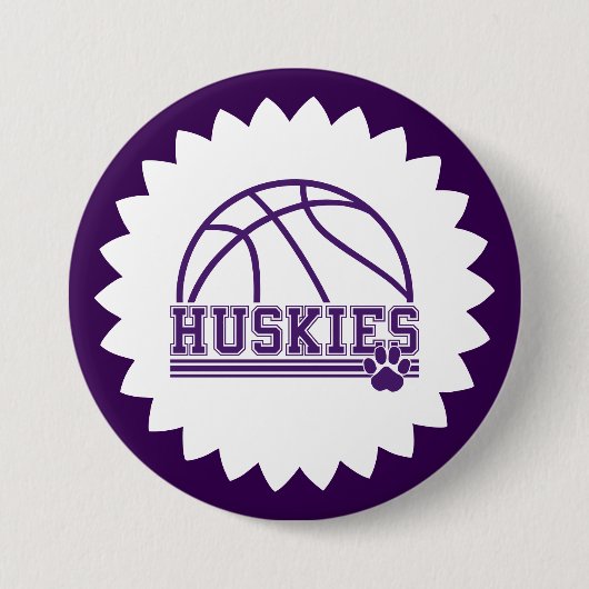 Huskies Pin Button (Voorkant)