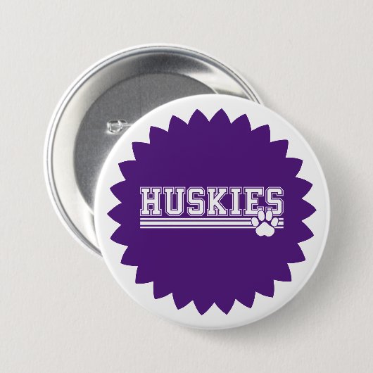 Huskies Pin Button (Voorkant /achterkant)