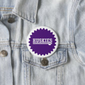 Huskies Pin Button (In situ)