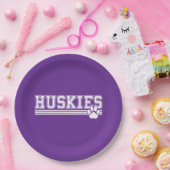 Huskies Poot  Papieren Bordje (Feest)