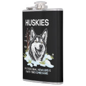Huskies: Professionele huilers en parttime cabaret Heupfles (Links)