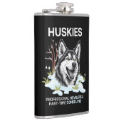 Huskies: Professionele huilers en parttime cabaret Heupfles (Rechts)