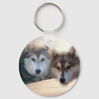 huskies sleutelhanger