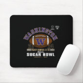Huskies Sugar Bowl 2024 GVB Football Logo Muismat (Met muis)