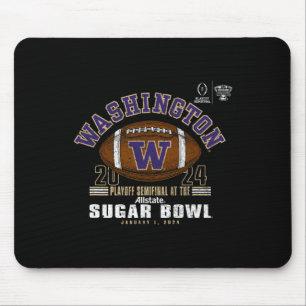 Huskies Sugar Bowl 2024 GVB Football  Logo Muismat