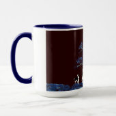 Huskies twee getinte koffie mok. mok (Links)